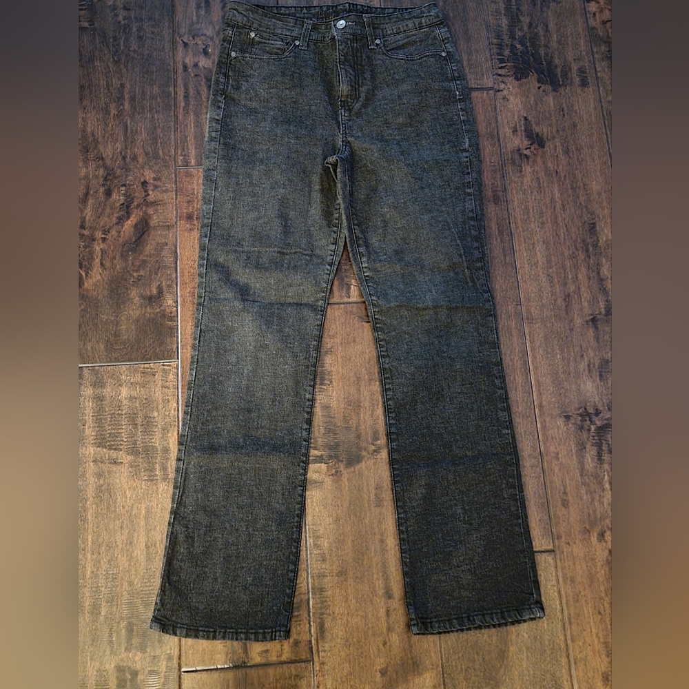 Gloria Vanderbilt Jeans Womens Size 12 Regular  Denim Black